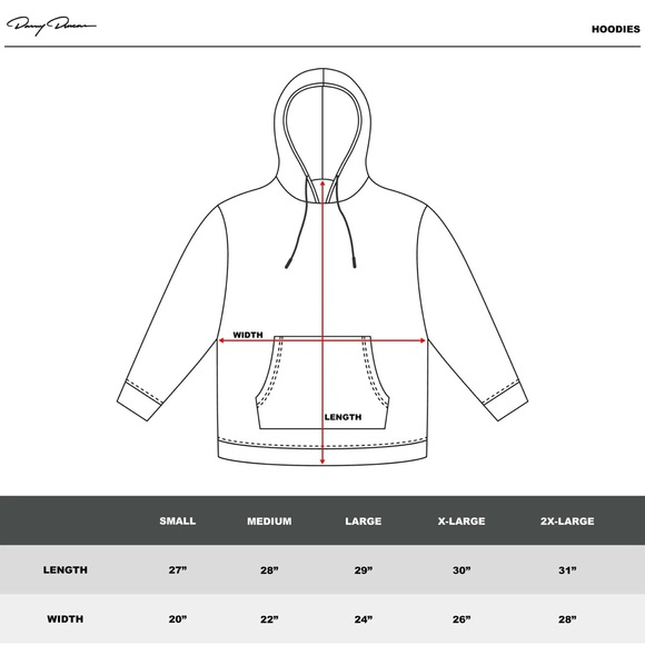 DANNY DUNCAN Virginity Rocks Blur Sweatshirt Hoodie - Picture 4 of 6